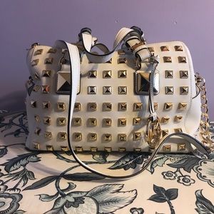 Michael Kors Studded Grayson Satchel